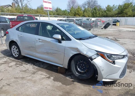 2020 Toyota Corolla Le from USA, damaged, VIN JTDEPRAE7LJ019045